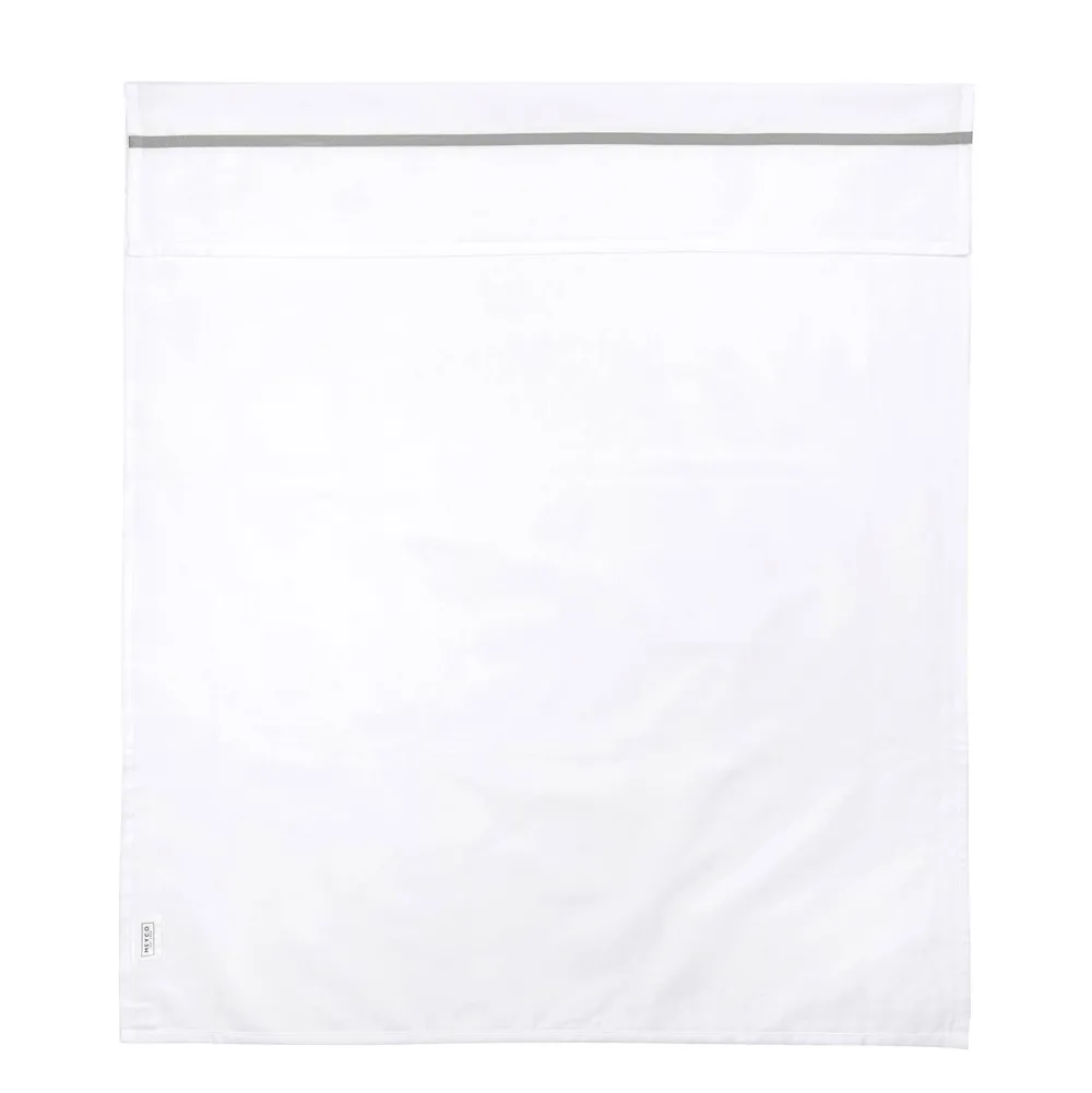 Store Meyco Wieglaken Met Bies 75X100 Cm Grijs