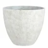 Bravo Bloempot Rond Lichtgrijs Slate - (H40Xo45 Cm)|Mica Decorations Hot