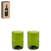 Discount Mica Decorations Drinkglas (330 Ml) (Set Van 2) (Gerecycled Glas)