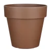 Orion Bloempot Rond Bruin - (H28,5Xo30 Cm)|Mica Decorations Cheap