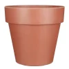 Orion Bloempot Rond Roze - (H34Xo36 Cm)|Mica Decorations Cheap