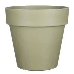 Orion Bloempot Rond Groen - (H28,5Xo30 Cm)|Mica Decorations New