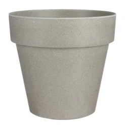 Orion Bloempot Rond Grijs - (H28,5Xo30 Cm)|Mica Decorations Best