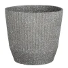 Rio Bloempot Rond Grijs Terrazzo - (H28Xo31 Cm)|Mica Decorations Hot