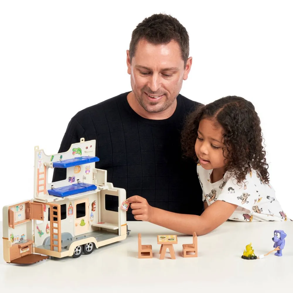 Bluey Kampeeravonturen Speelset|Moose Toys Fashion
