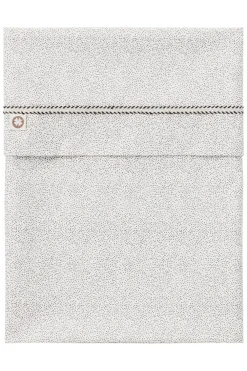 New Noppies Baby Comfort Tiny Dot Poplin Reversible Baby Wieglaken Gots 80X100 Cm Jet Stream