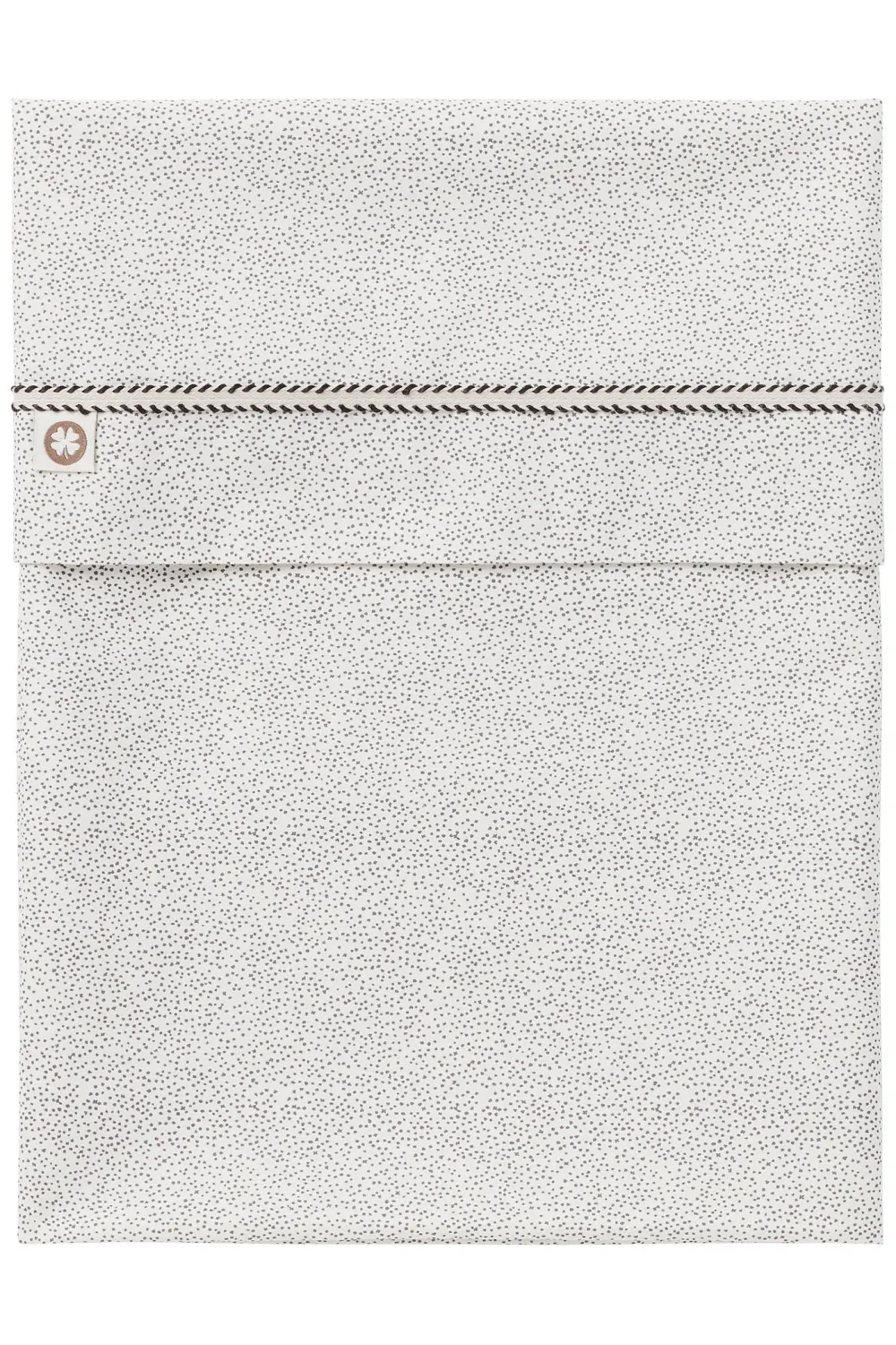 New Noppies Baby Comfort Tiny Dot Poplin Reversible Baby Wieglaken Gots 80X100 Cm Jet Stream