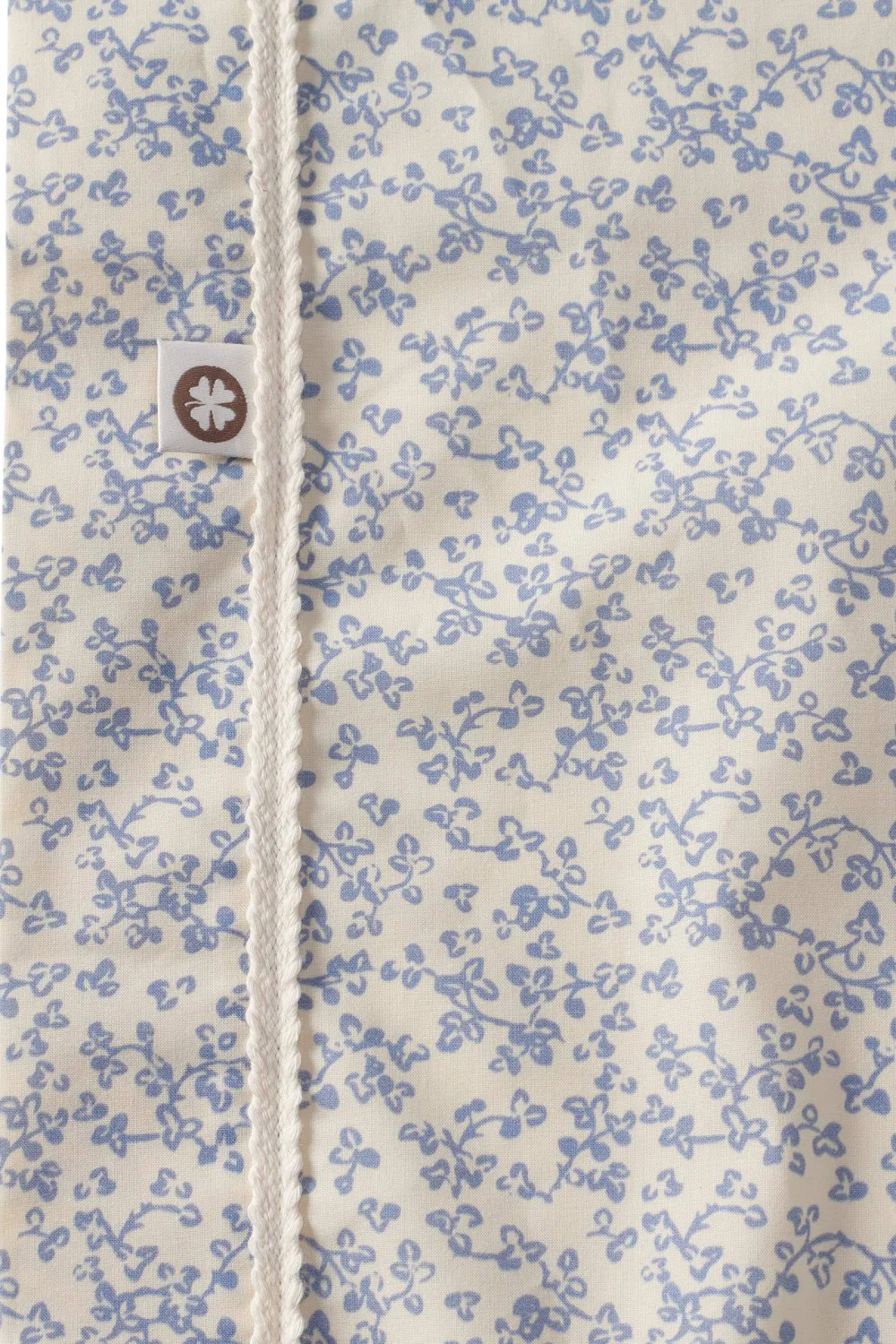Outlet Noppies Botanical Poplin Wieglaken 80X100 Cm Colony Blue