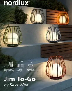 Tafelverlichting Jim To Go Usb Oplaadbaar|Nordlux Store