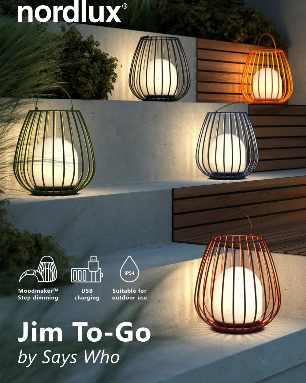 Tafelverlichting Jim To Go Usb Oplaadbaar|Nordlux Cheap