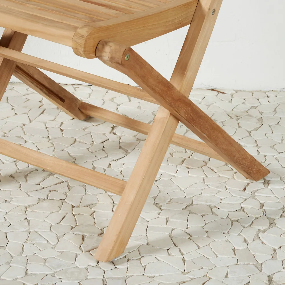 Teak Bistrostoel Bandung (Set Van 2)|NOUS Garden Cheap