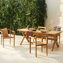 Teak Tuinstoel Bromo (Set Van 2)|NOUS Garden Clearance