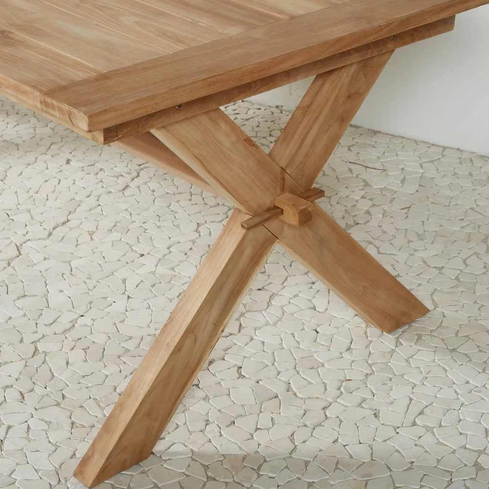 Teak Tuintafel Tautan (200X100 Cm)|NOUS Garden Sale