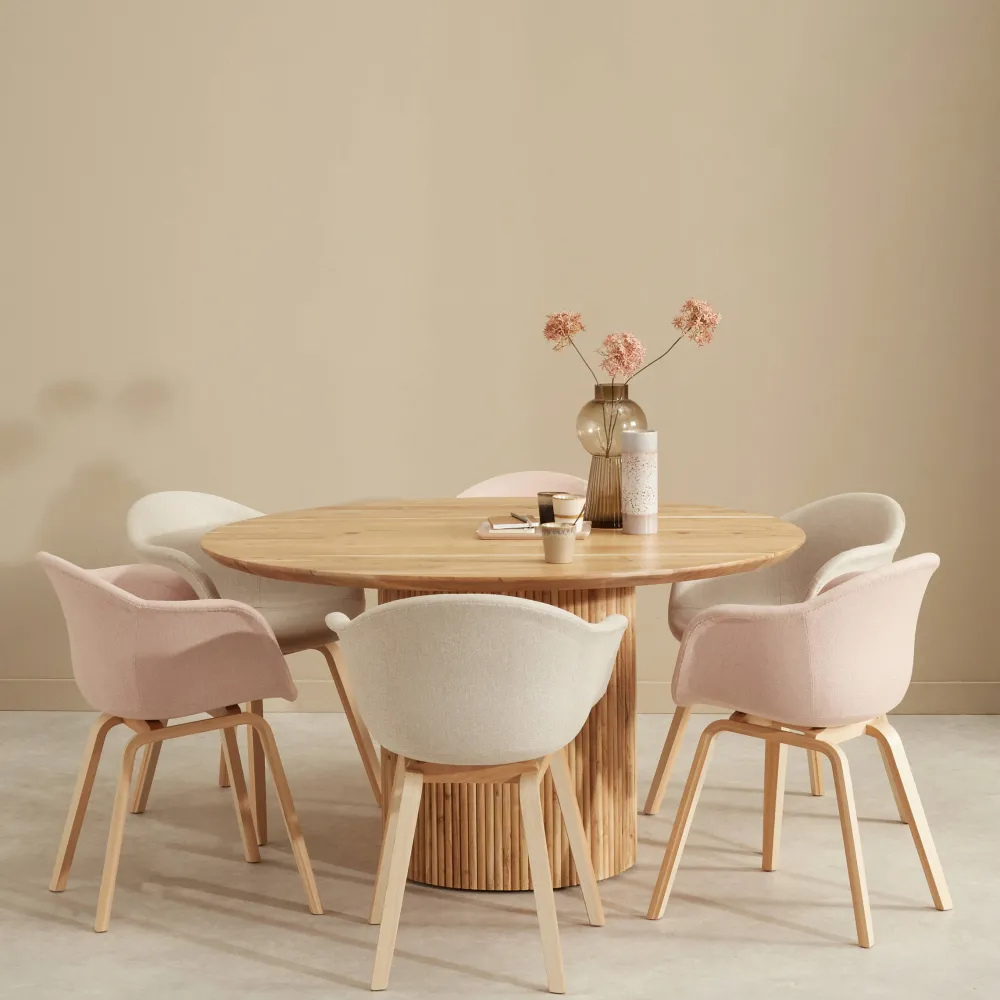 Fashion NOUS Living Eetkamertafel Jaime ( 140 Cm)