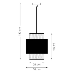 New NOUS Living Hanglamp Damian (O30 Cm)