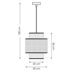 Online NOUS Living Hanglamp Damian (O30 Cm)