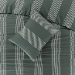 Discount NOUS Living Katoenen Dekbedovertrek Lits-Jumeaux Wide Stripe (240X220 Cm)