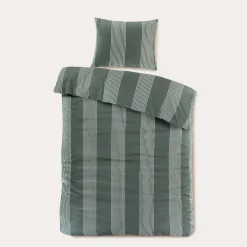 Sale NOUS Living Katoenen Dekbedovertrek 1 Persoons Wide Stripe (140X220 Cm)