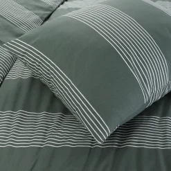 Best NOUS Living Katoenen Dekbedovertrek 2 Persoons Wide Stripe (200X220 Cm)
