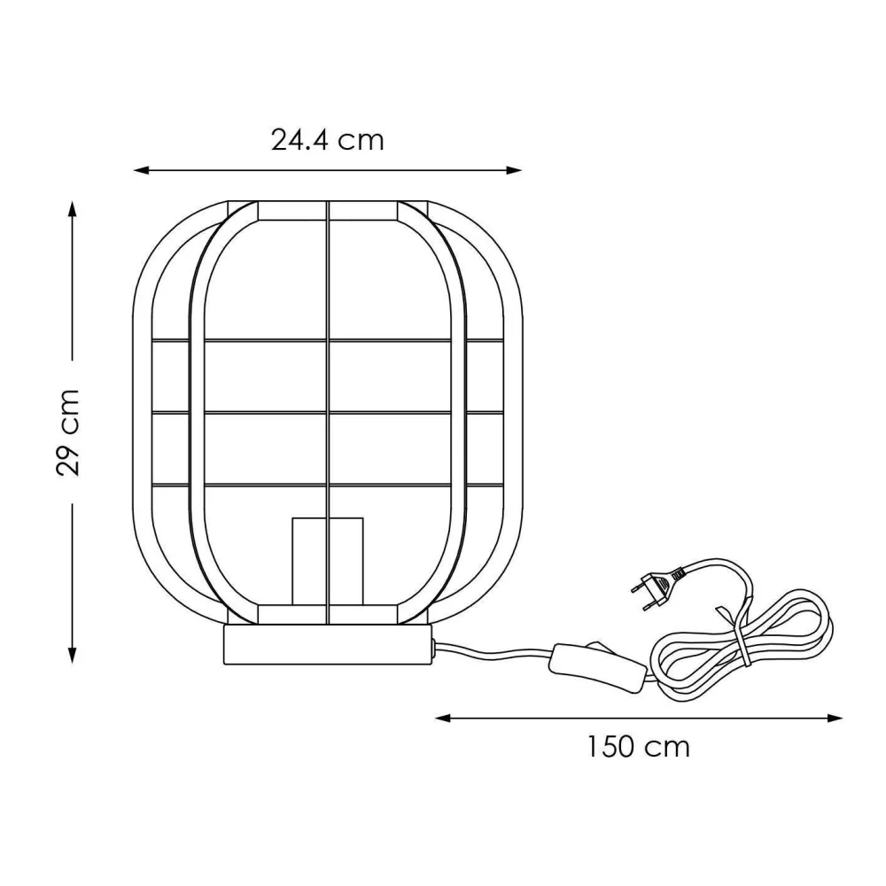 Online NOUS Living Tafellamp David (O24 Cm)