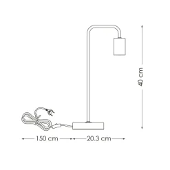 Best Sale NOUS Living Tafellamp Devon (O15 Cm)