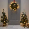 Online Nova Belle 2 Verlichte Buiten Kerstbomen En Krans Fraser (H95 X O55 Cm)