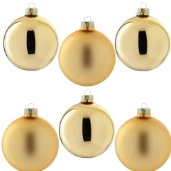 Fashion Nova Belle Kerstbal (Set Van 6) (O8 Cm)