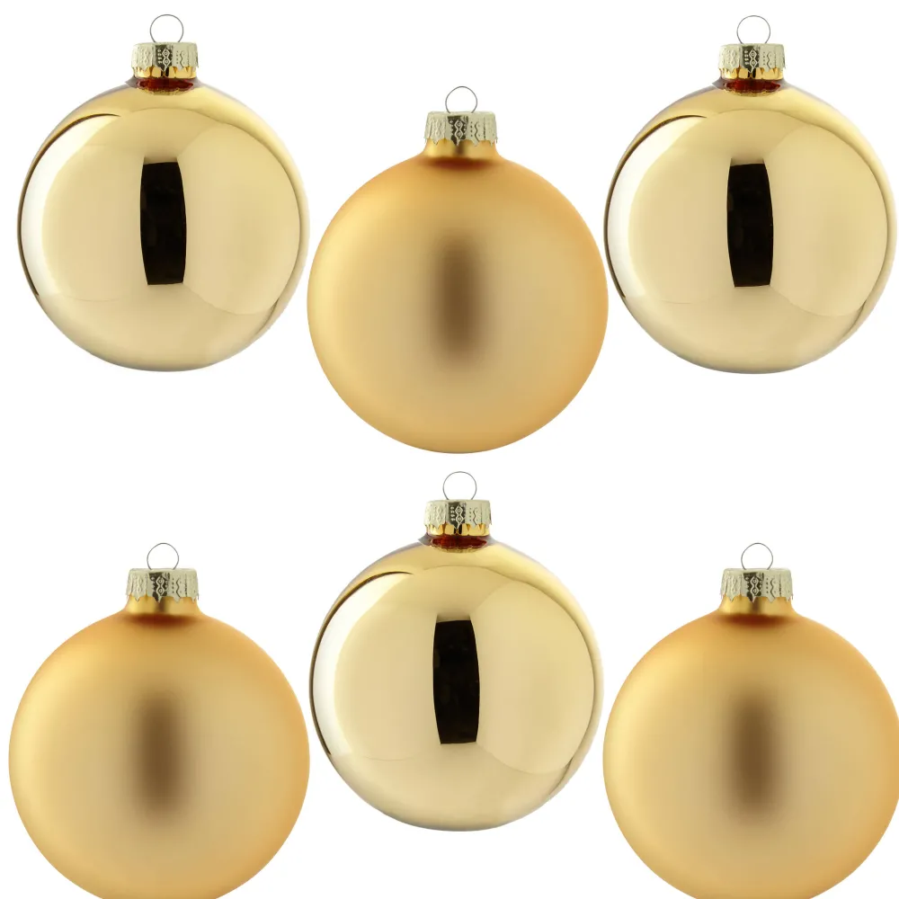 Fashion Nova Belle Kerstbal (Set Van 6) (O8 Cm)