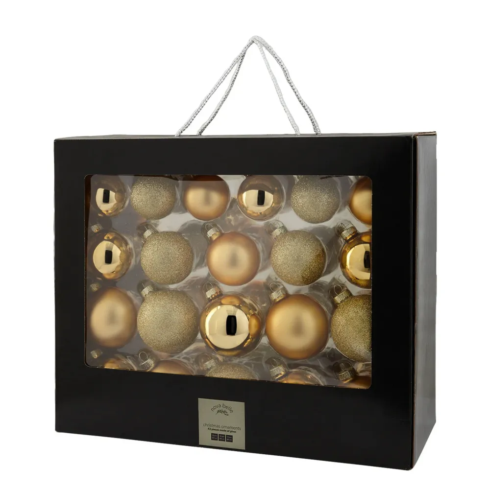 Flash Sale Nova Belle Kerstbal (Set Van 42) (O6 Cm)