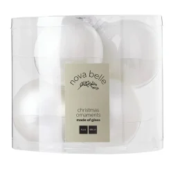 Cheap Nova Belle Kerstbal (Set Van 6) (O8 Cm)