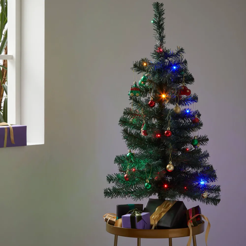 Discount Nova Belle Verlichte Kinderkerstboom Jingle Met Leuke Ornamenten (H90 X O50 Cm)