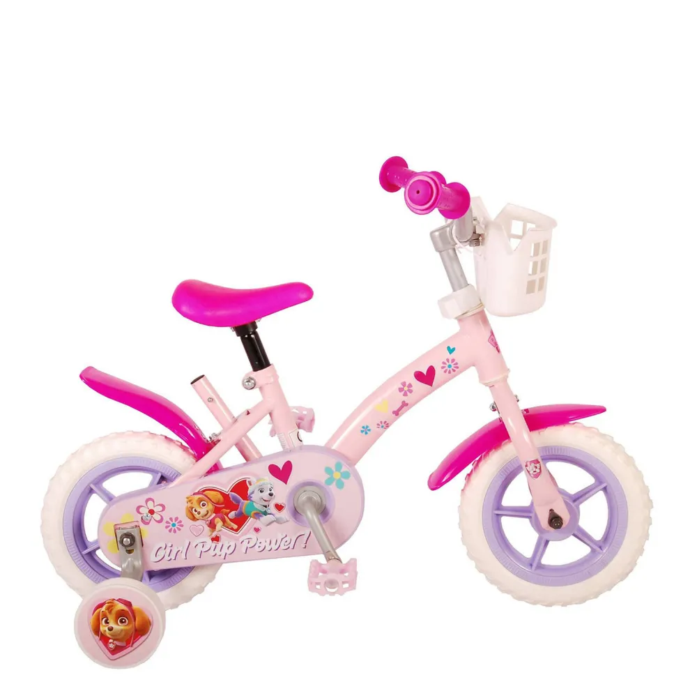 Kinderfiets 10 Inch Roze|Paw Patrol Shop