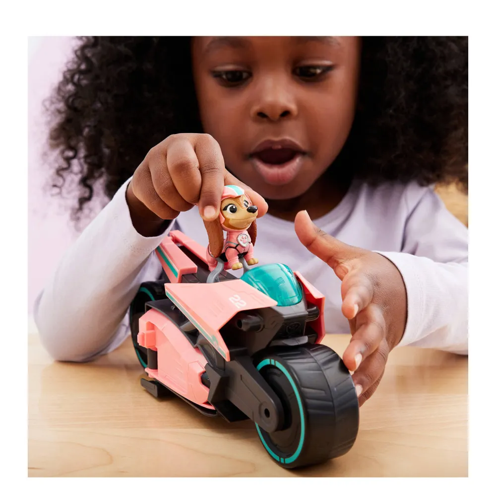 The Mighty Movie Motorfiets Speelgoedvoertuig Met Speelfiguren|Paw Patrol Best Sale