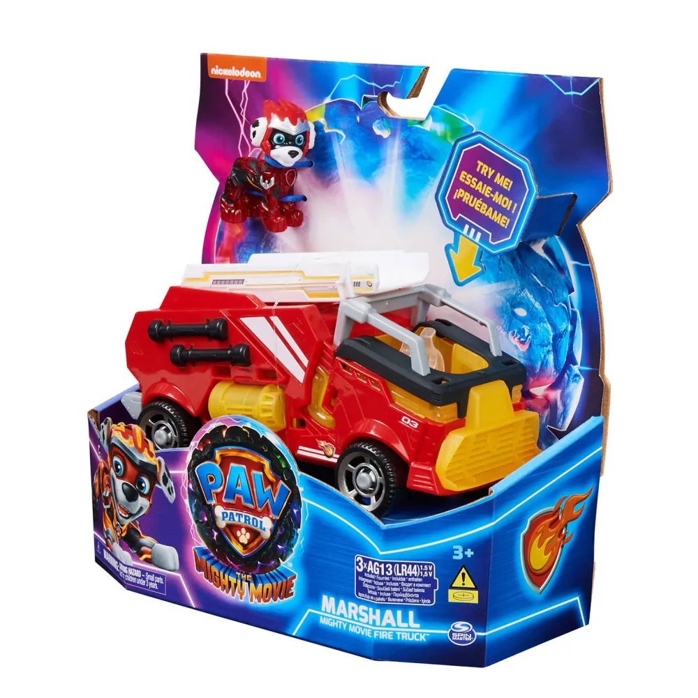 The Mighty Movie Brandweerauto Met Licht En Geluid Met Marshall|Paw Patrol Outlet