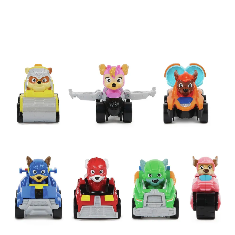 The Mighty Movie 7-Delige Pup Squad Racers Cadeauset|Paw Patrol Cheap