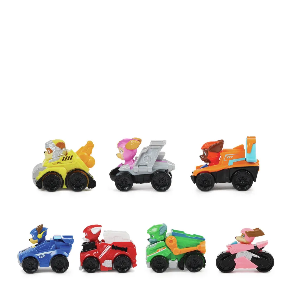 The Mighty Movie 7-Delige Pup Squad Racers Cadeauset|Paw Patrol Cheap