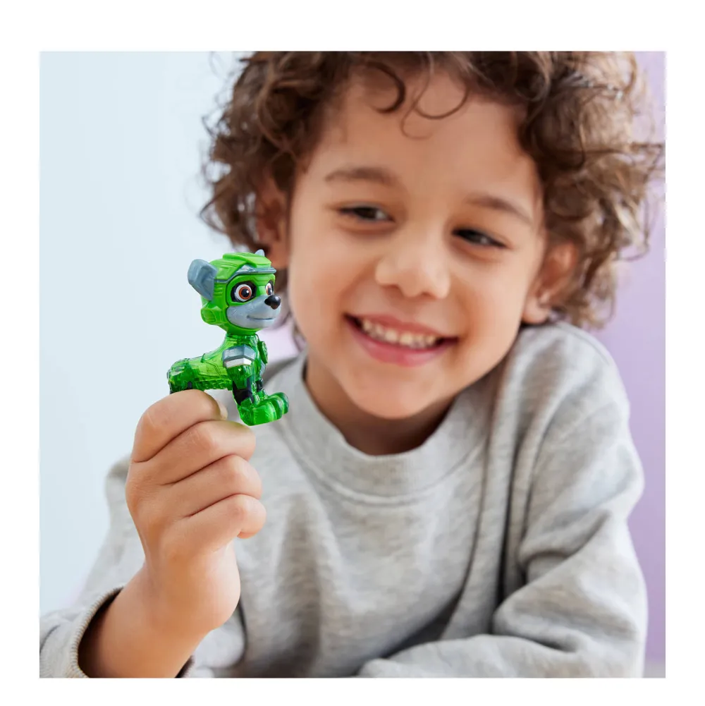 The Mighty Movie Vuilniswagen Met Rocky Actiefiguur Licht En Geluid|Paw Patrol Cheap