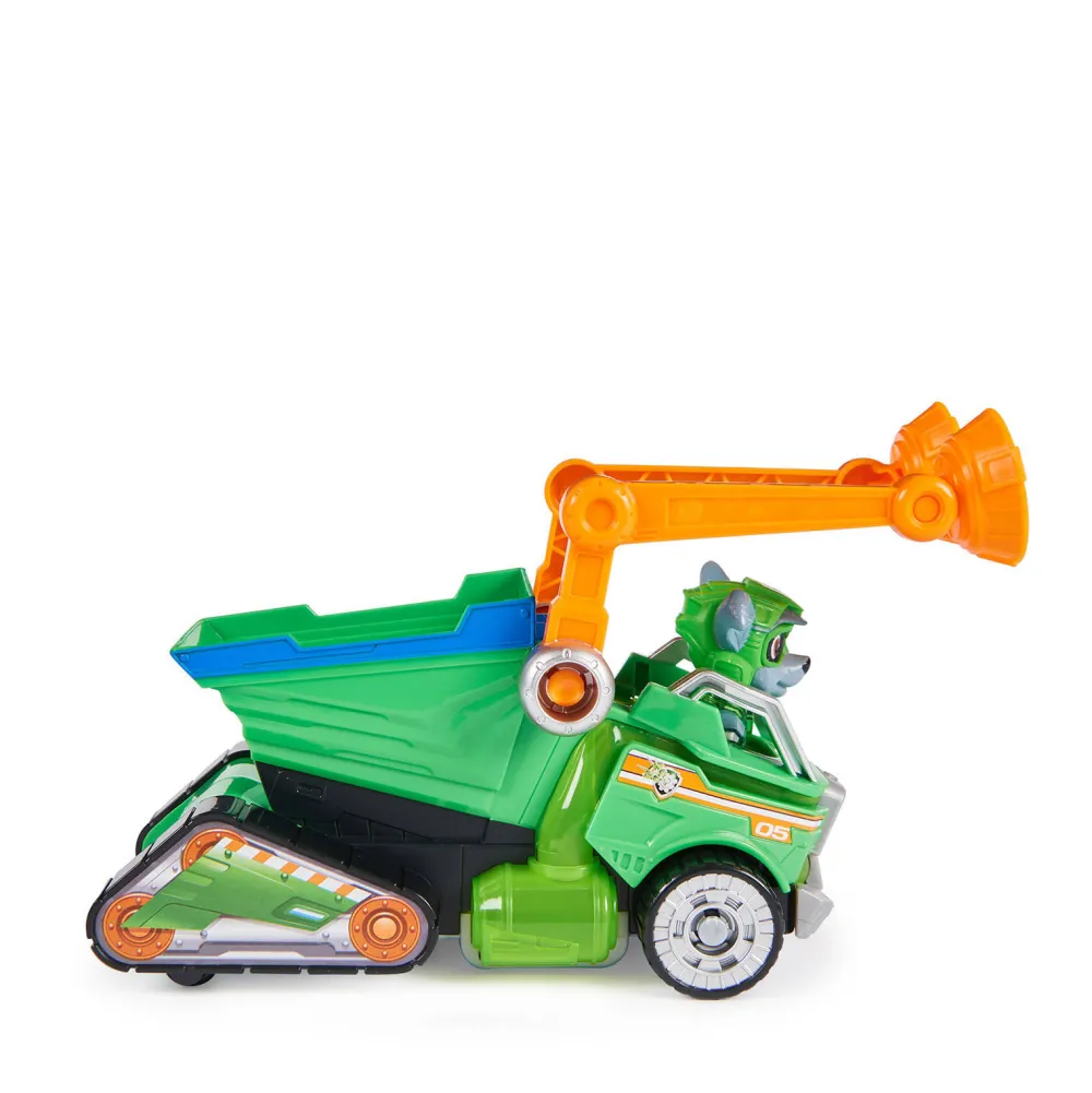 The Mighty Movie Vuilniswagen Met Rocky Actiefiguur Licht En Geluid|Paw Patrol Cheap