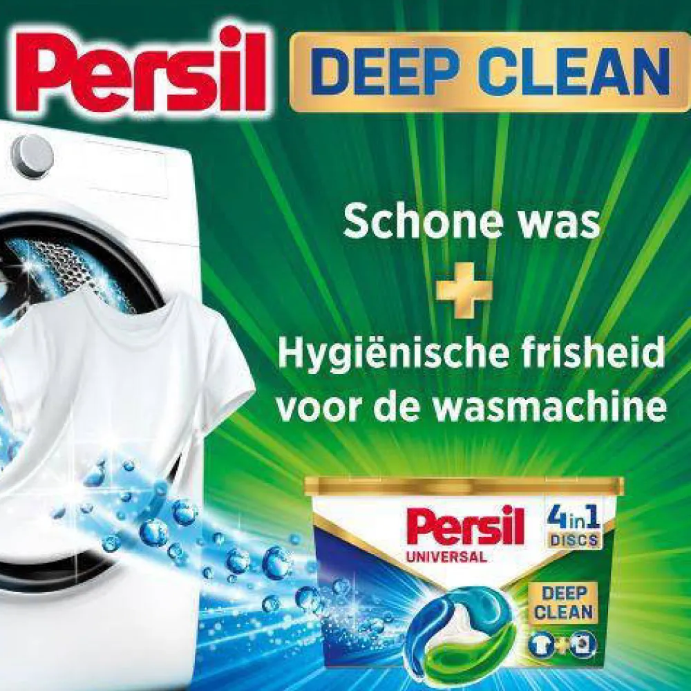 Sale Persil Discs Universal Doy - Wascapsules - Voordeelverpakking - 5 X 24 Wasbeurten - 120 Wasbeurten