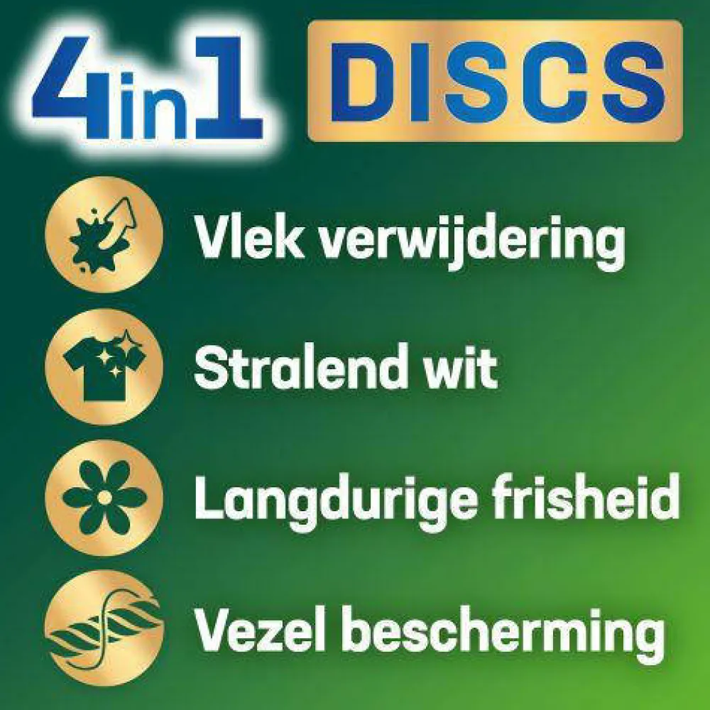 Sale Persil Discs Universal Doy - Wascapsules - Voordeelverpakking - 5 X 24 Wasbeurten - 120 Wasbeurten