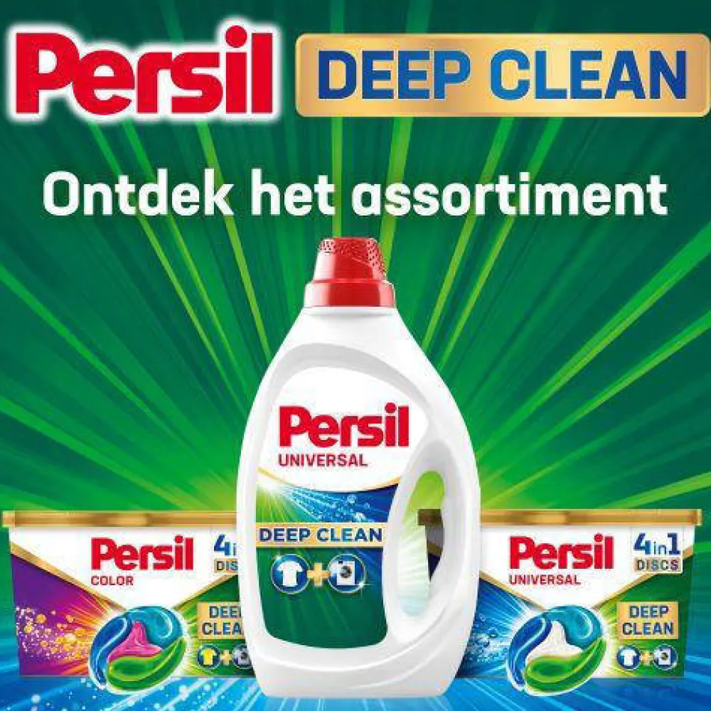 Clearance Persil Gel Universal - Vloeibaar Wasmiddel - Universal - Voordeelverpakking - 6 X 19 Wasbeurten - 114 Wasbeurten