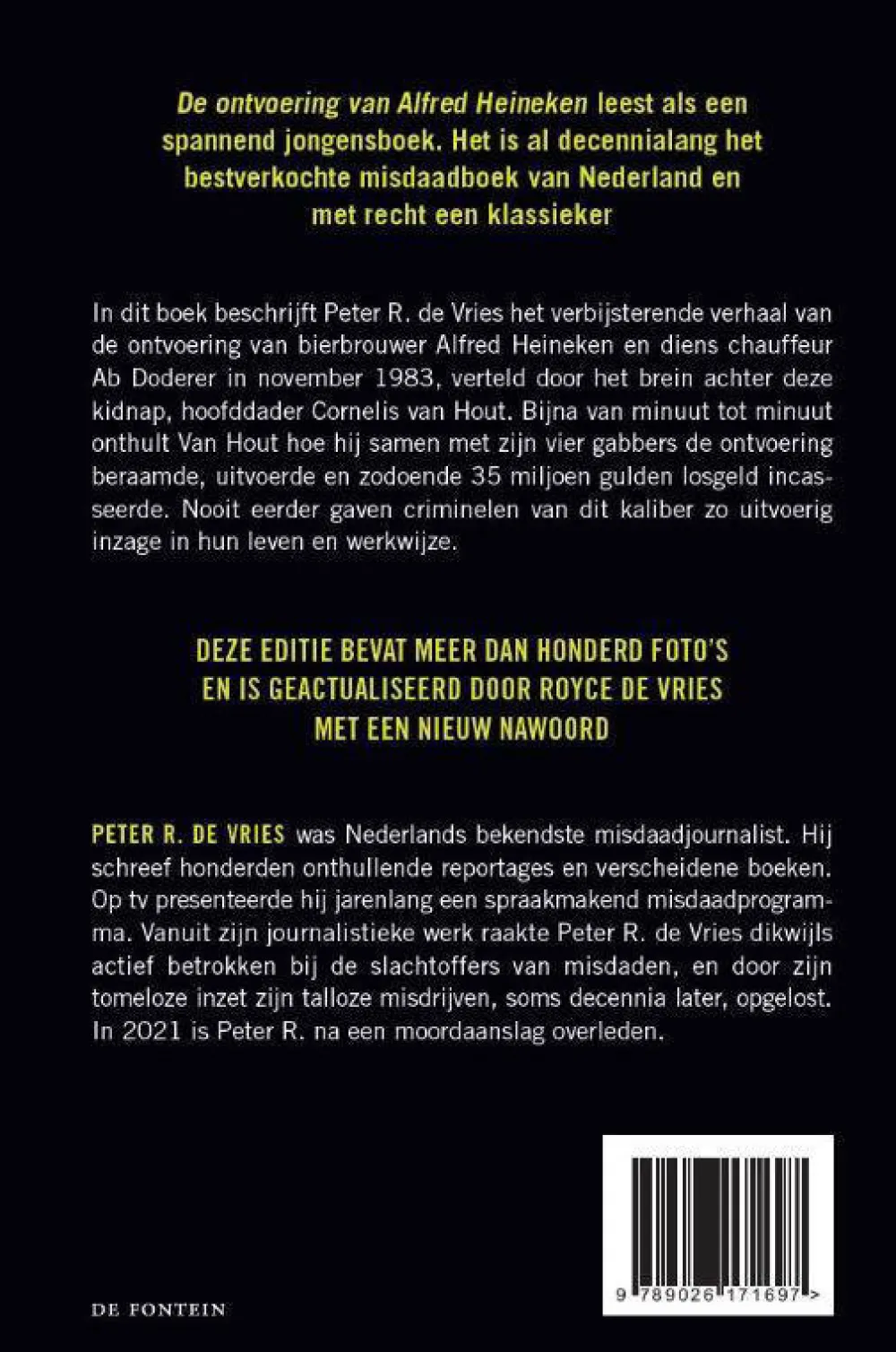 Peter R. De Vries De Ontvoering Van Alfred Heineken|wehkamp Shop