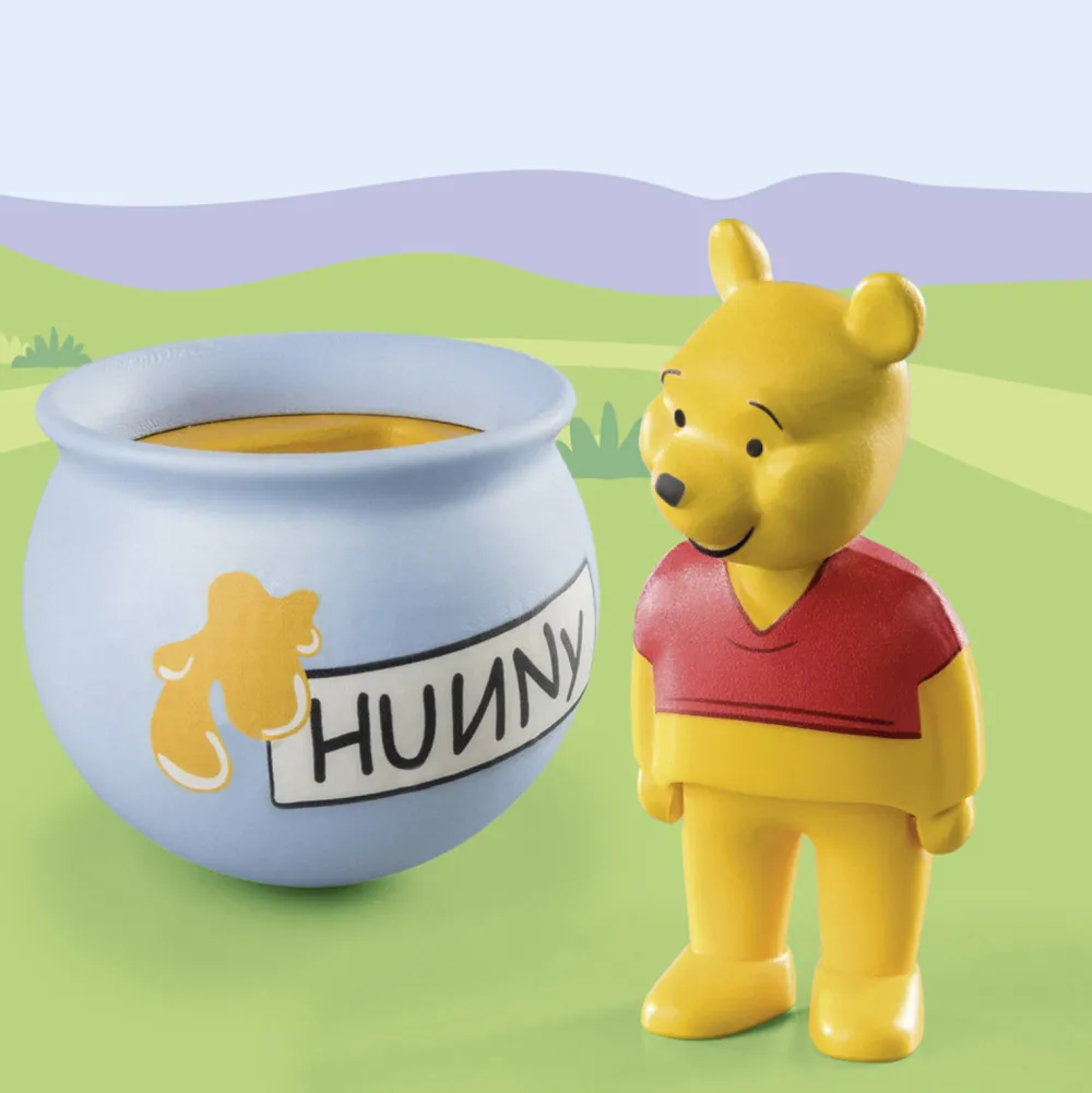 1-2-3 & Disney Winnie De Poeh Honingpot - 71318|Playmobil New