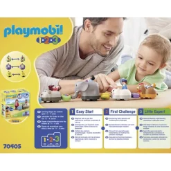1-2-3 Dierentrein 70405|Playmobil Online