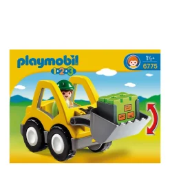 1-2-3 Graafmachine Met Werkman 6775|Playmobil New