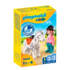1-2-3 Ruiter Met Paard 70404|Playmobil Fashion