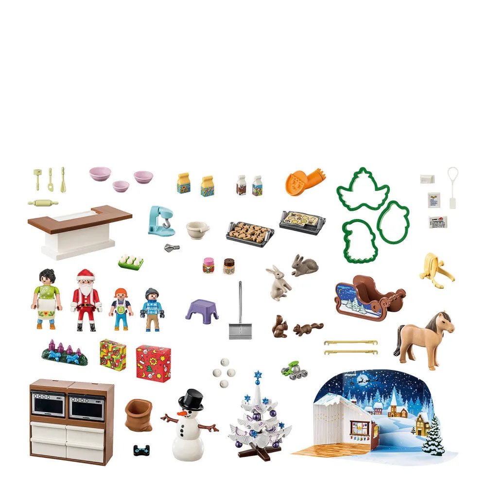 Christmas Adventskalender - Kerstkoekjes Bakken - 71088|Playmobil New