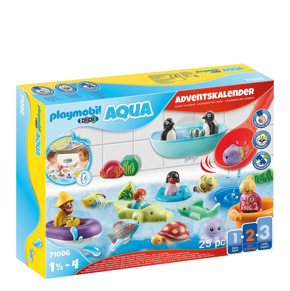 Christmas Aqua Adventskalender Badplezier - 71086|Playmobil Shop