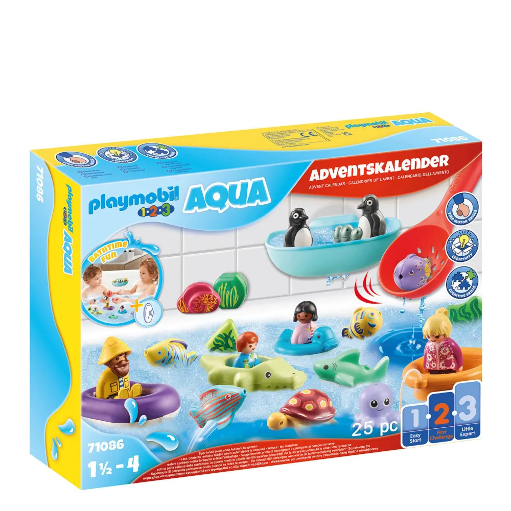 Christmas Aqua Adventskalender Badplezier - 71086|Playmobil Shop
