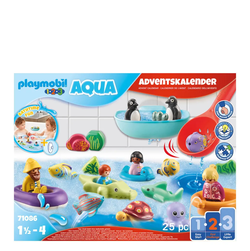 Christmas Aqua Adventskalender Badplezier - 71086|Playmobil Shop